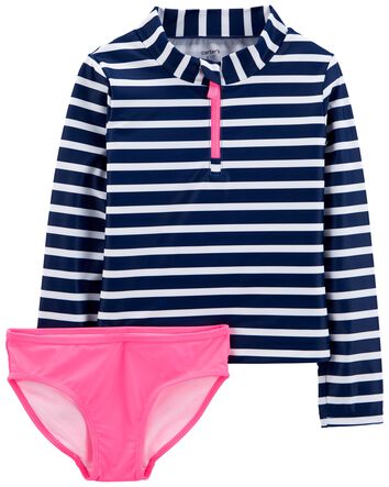 Size for 7 YERS Age Color NEON Orange 7. NEW CARTERS Girls Baby 3 Piece Rash Guard Swim Set UPF 50+ Size for 7 YERS Age Color NEON Orange 7. NEW CARTERS Girls Baby 3 Piece Rash Guard Swim Set UPF 50+